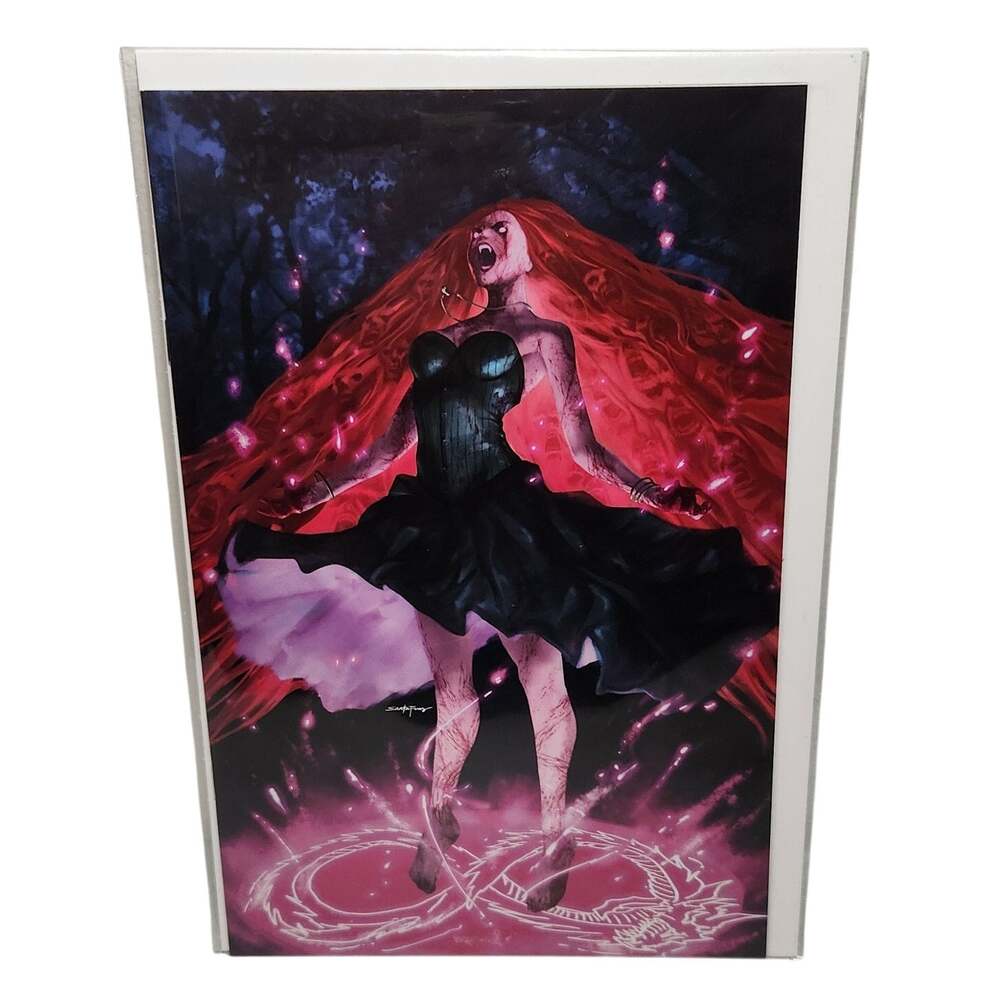 Cult of Dracula Virgin Variant Santa Fung LTD 300 COA NM Comic Book